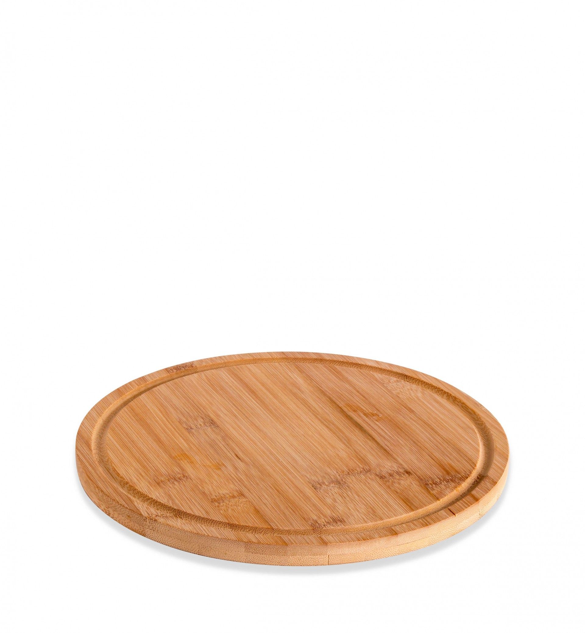 Bandeja Bambu Infinity Castanho 28X1.5cm