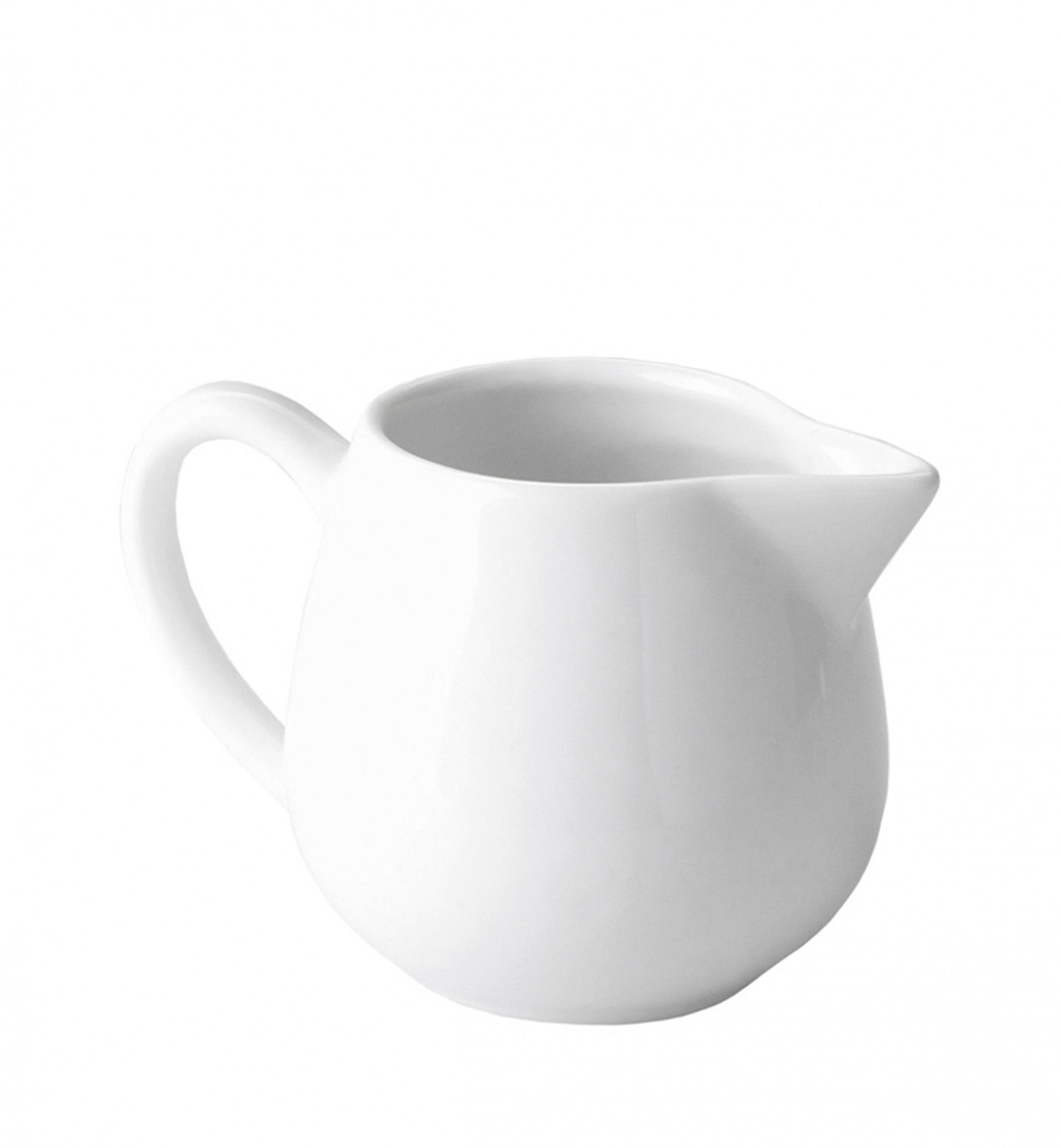 Leiteira Porcelana Faro Branco 65cl 11X16cm