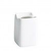 Paliteiro Porcelana Simple Branco 3.5X3.5X5.5cm