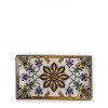 Bandeja Porcelana Bizancio Multicor 20X13X2cm Bandeja Porcelana Bizancio Multicor 20X13X2cm