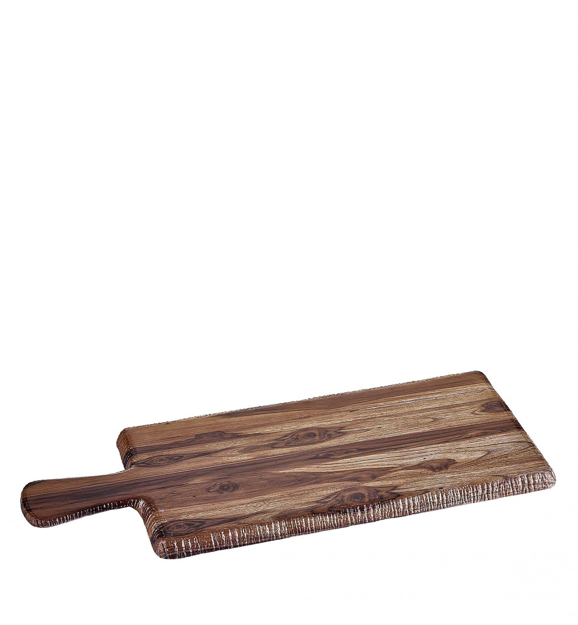 Tábua Servir Melamina Teka Castanho 50X19.5X2cm