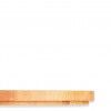 Bandeja Bambu Wood Bege 12X1.5cm