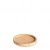 Bandeja Bambu Wood Bege 12X1.5cm