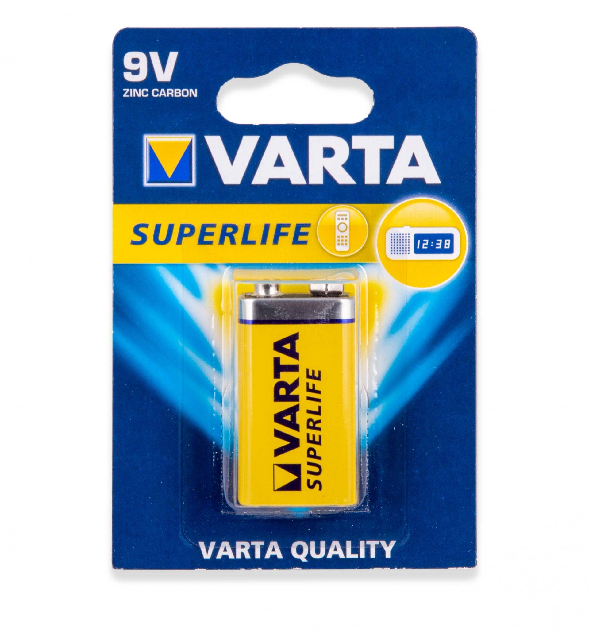 VARTA PILHA SUPERLIFE 9V PACK 1