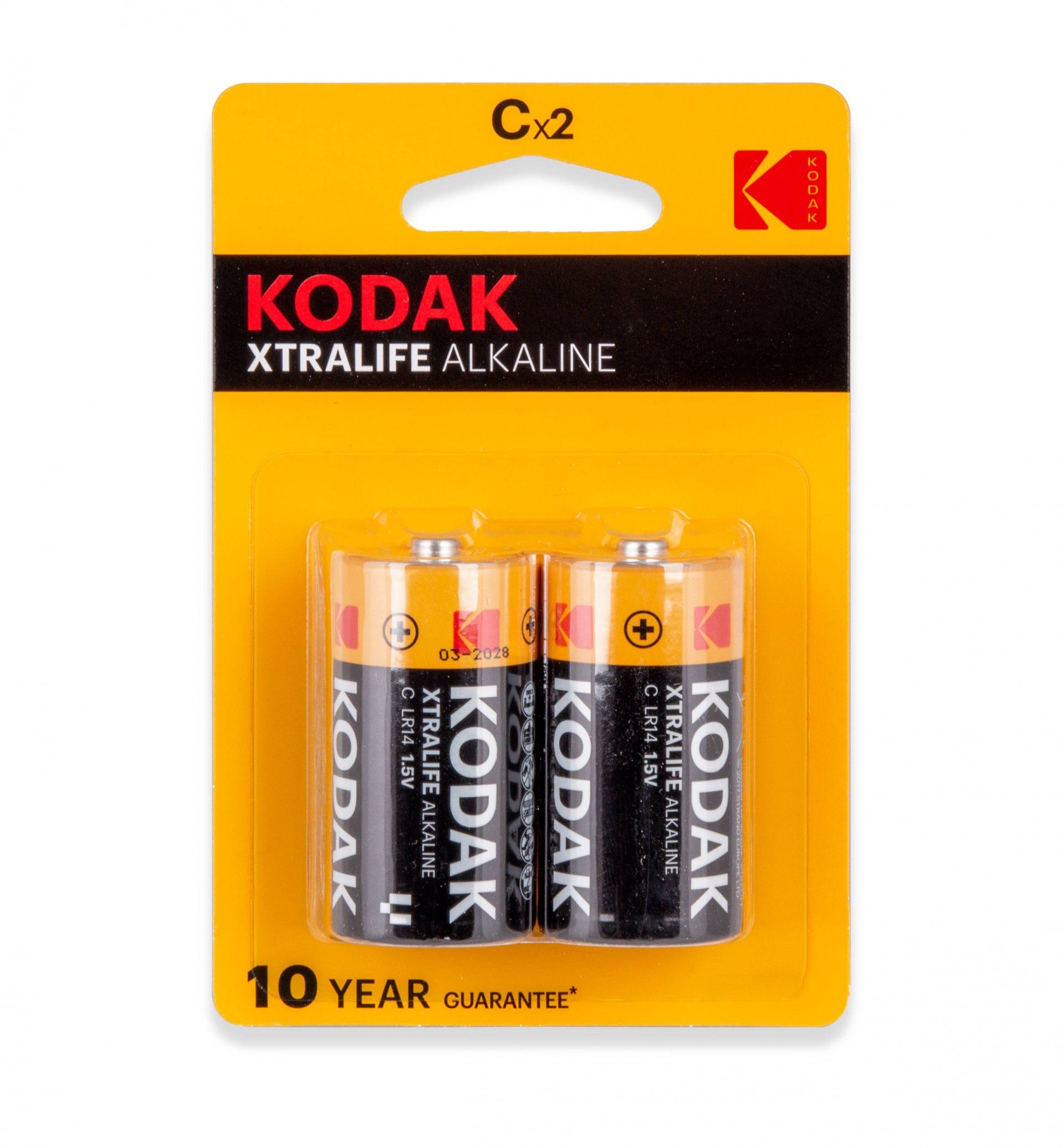 KODAK PILHA XTRALIFE C PACK 2