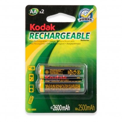 KODAK PILHA RECARREGAVEL AA PACK 2