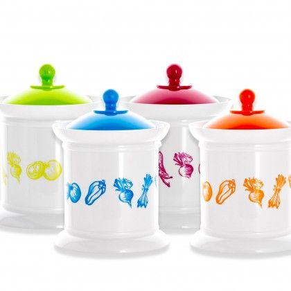 Caixa Hermtica Ding Gneros Opaca Decorada 1000ml 11.5X15cm