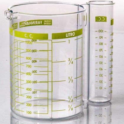 MEDIDOR GRADUADO PLSTICO DUPLO 1L 11.5X15.5CM