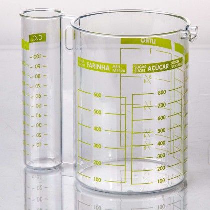 MEDIDOR GRADUADO PLSTICO DUPLO 1L 11.5X15.5CM