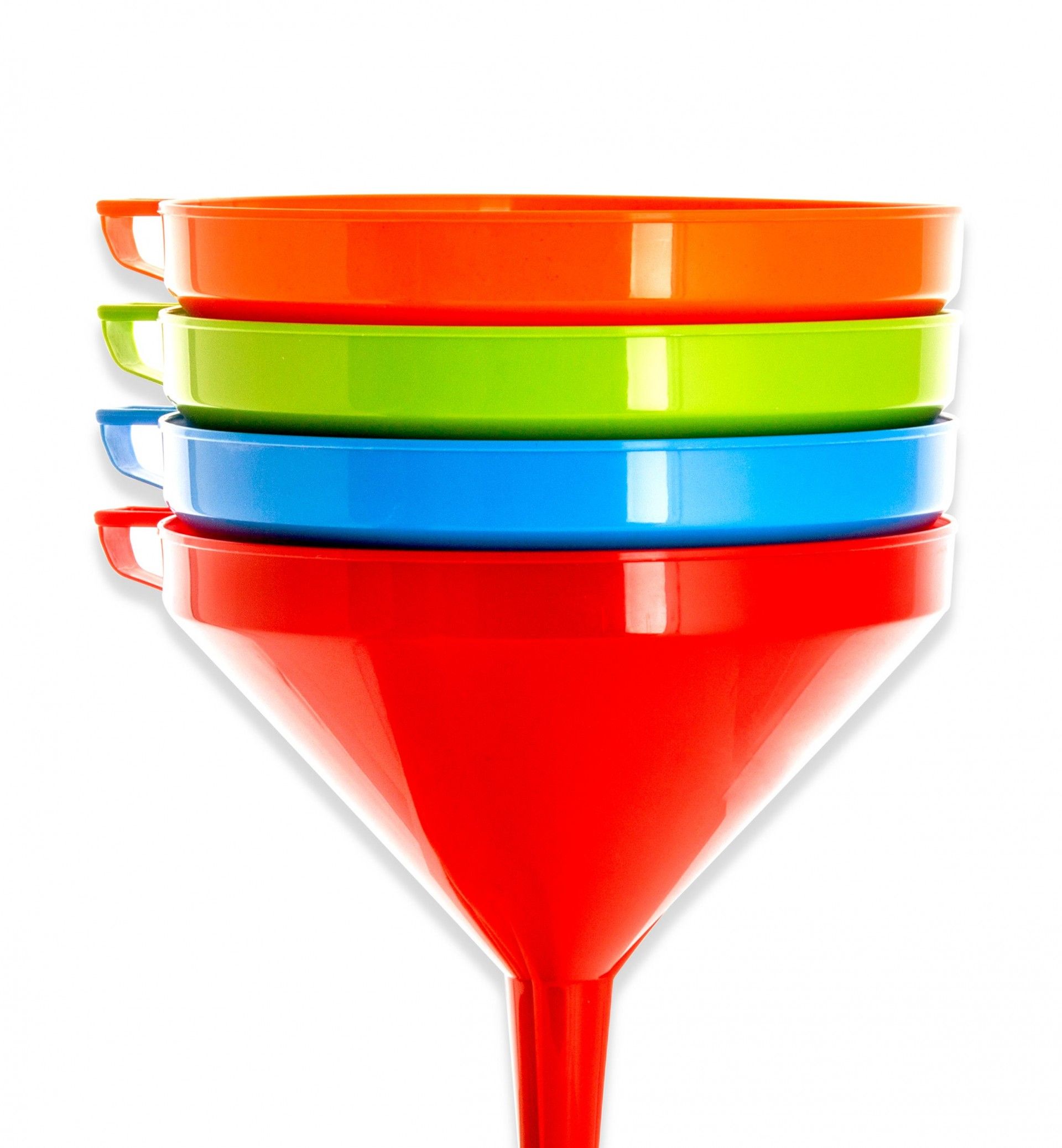 FUNIL PLÁSTICO 2.5L Ø24X24.5CM