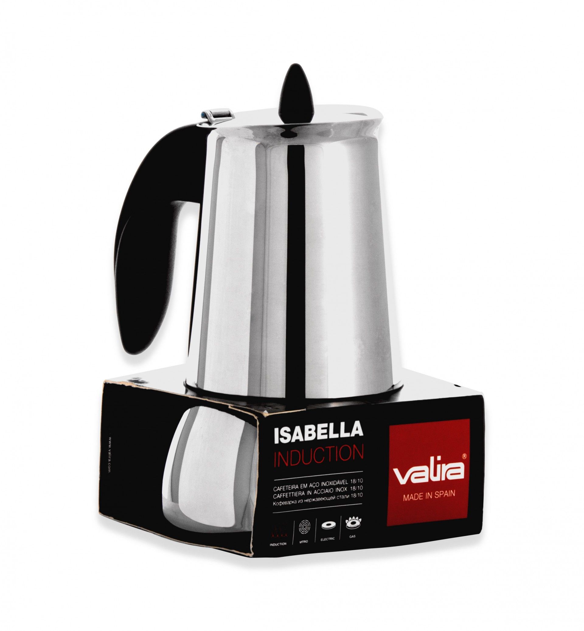 Cafeteira Inox Isabella