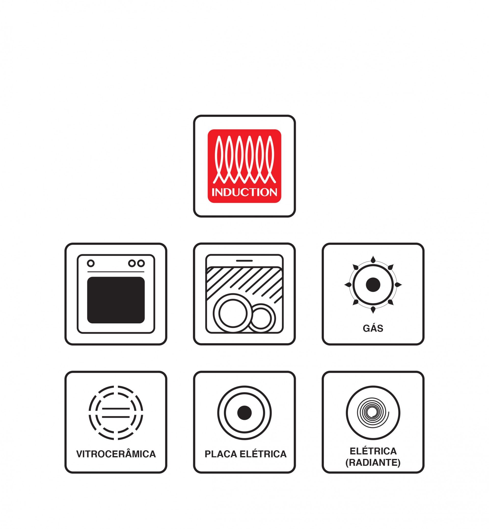 Caçarola Inox Grand Gourmet Média com Asas Nº60 70L 60X25cm