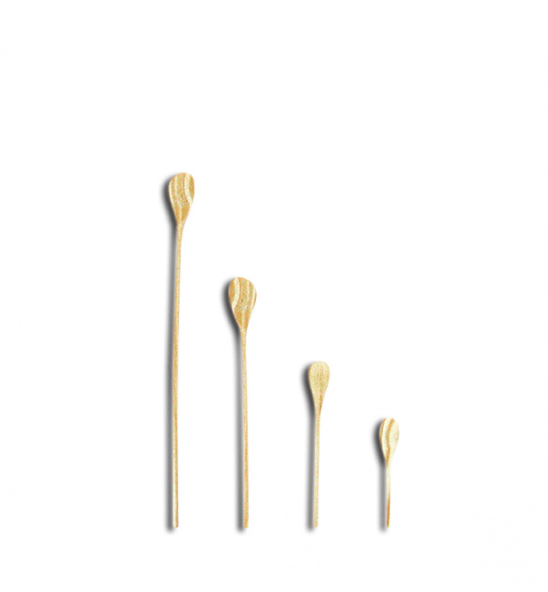 Colher de Pau Cabo Redondo Nº0 22CM