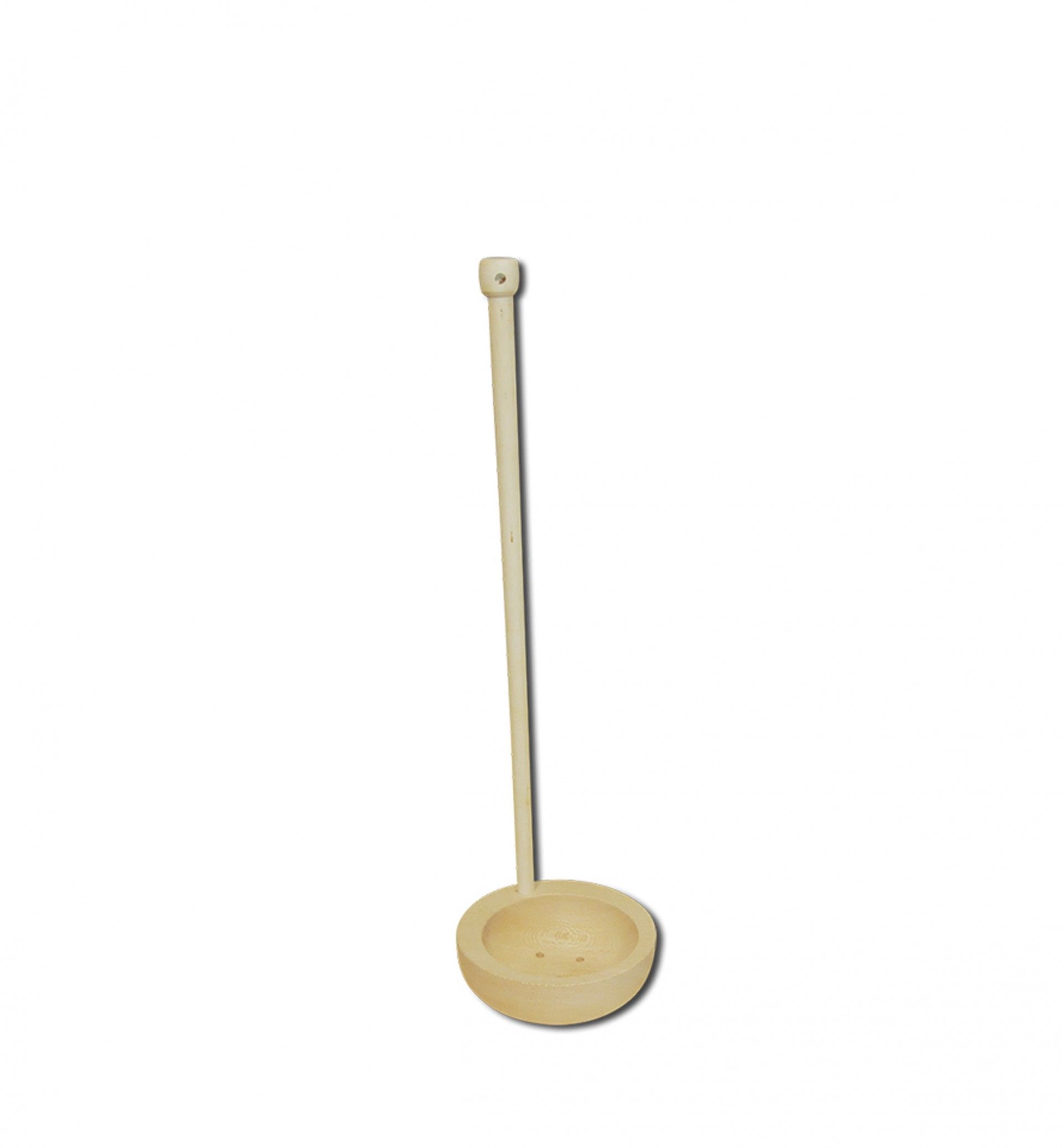 Colher Azeitona Madeira com Furos 36CM