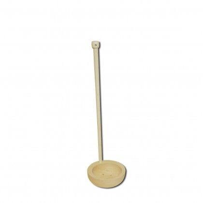 Colher Azeitona Madeira com Furos 36CM