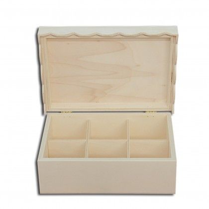 Caixa Ch 6 Divises Tampa Recortada 23X16X8CM