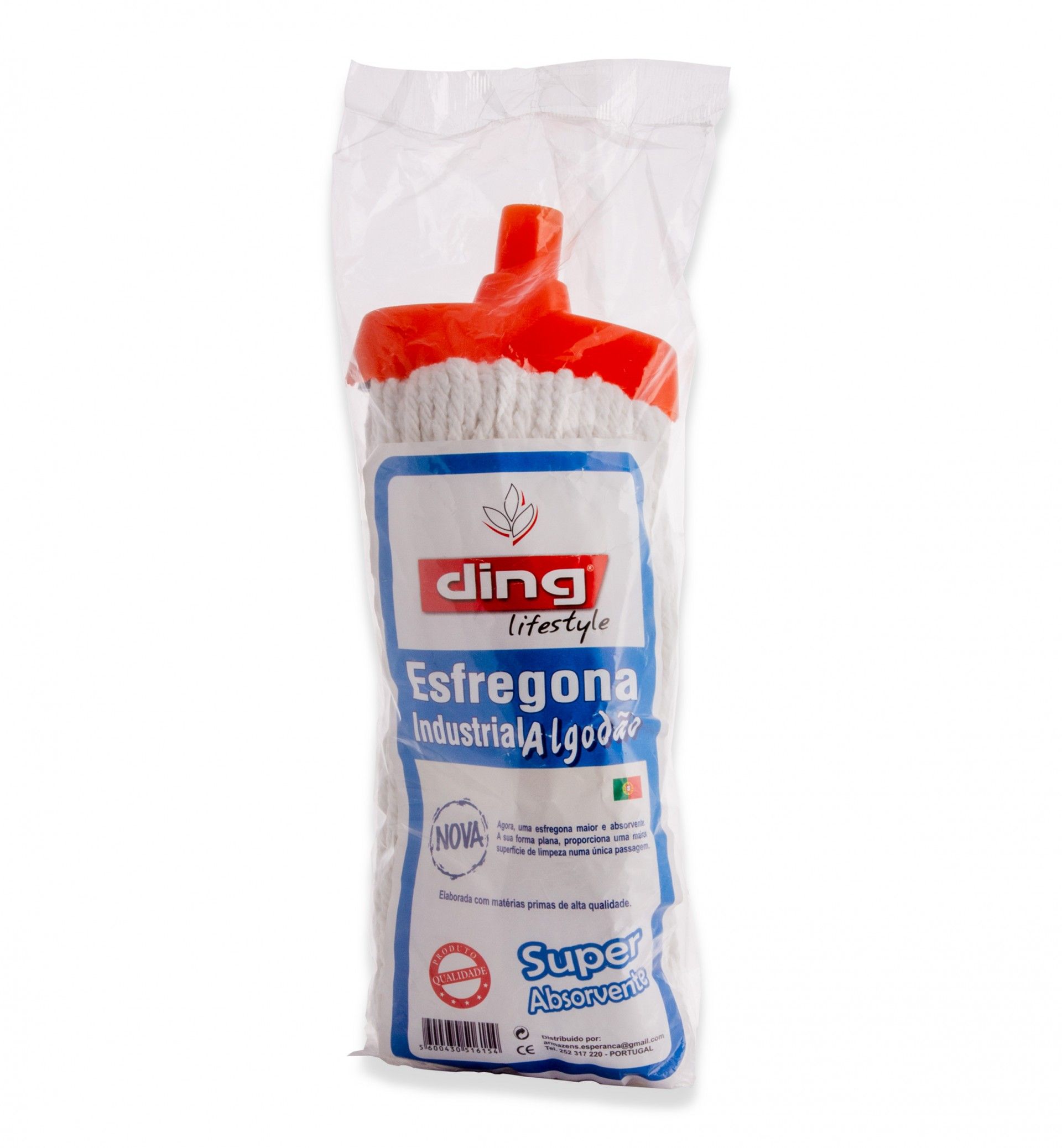 Esfregona Algodão Industrial 300G