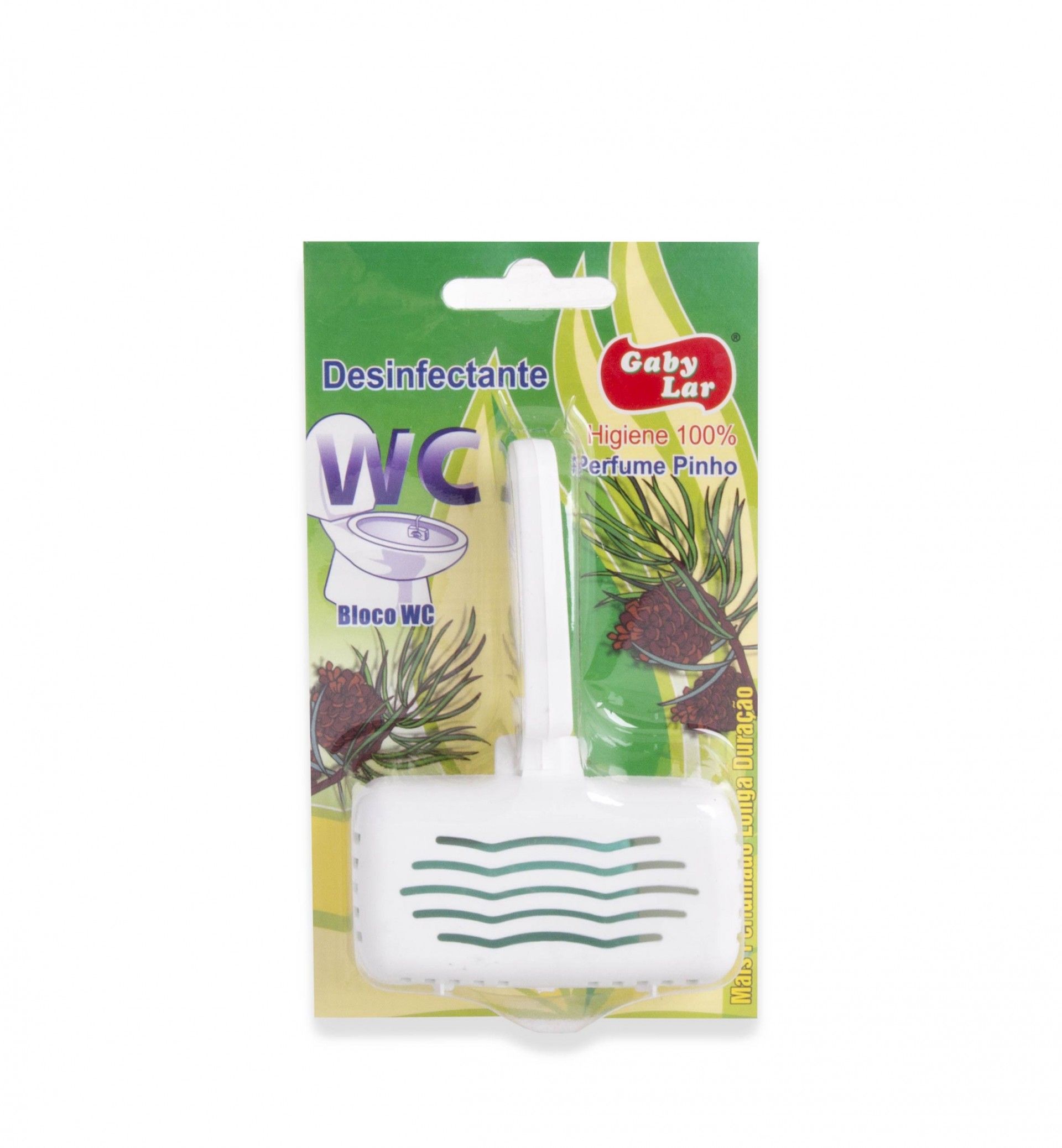 GABYLAR BLOCO SANITÁRIO ROSA / PINHO 30G +PACK 1