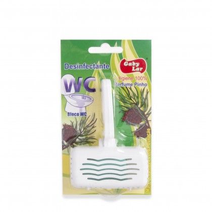 GABYLAR BLOCO SANITRIO ROSA / PINHO 30G +PACK 1