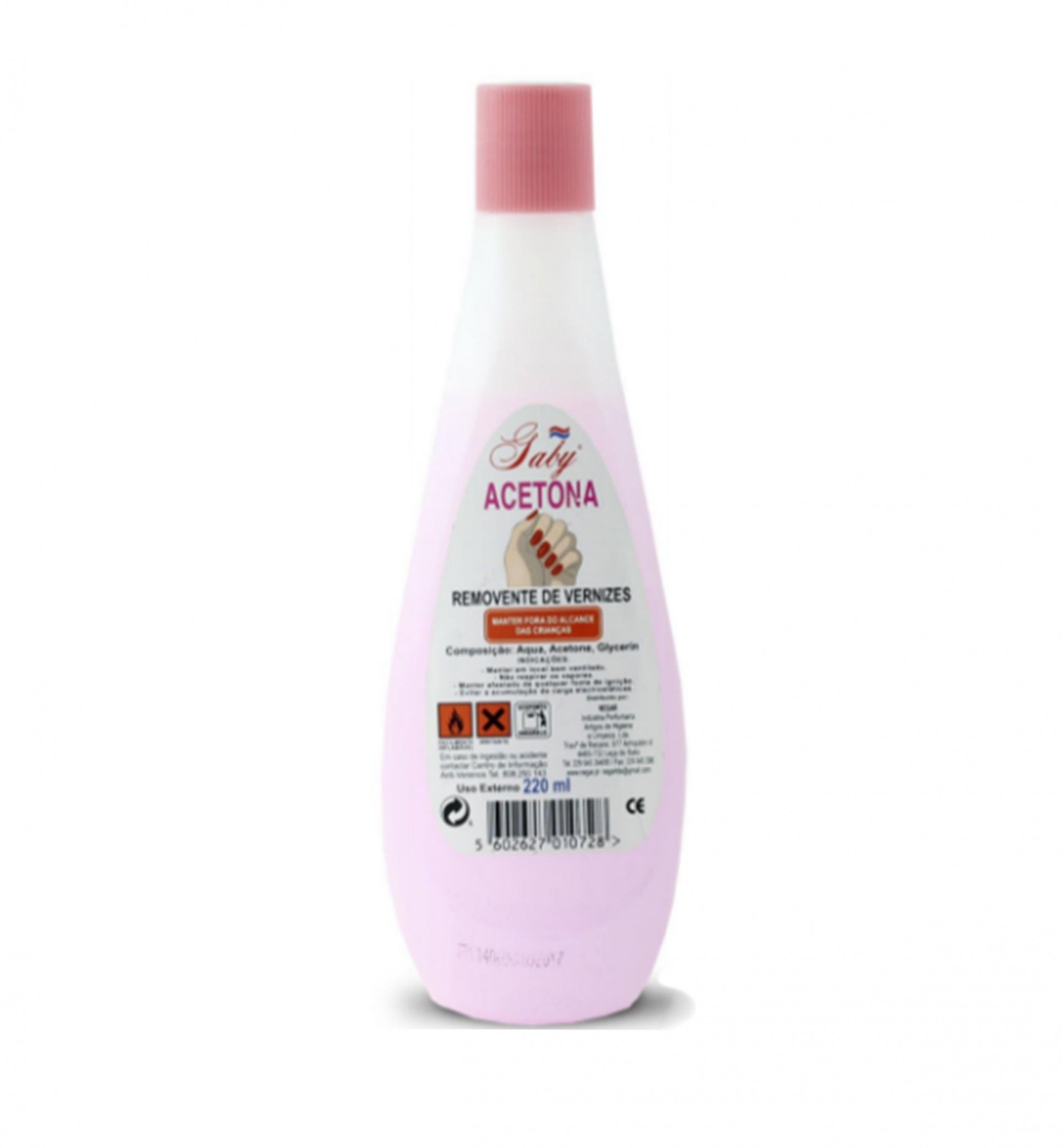 GABY ACETONA 220ML 671039