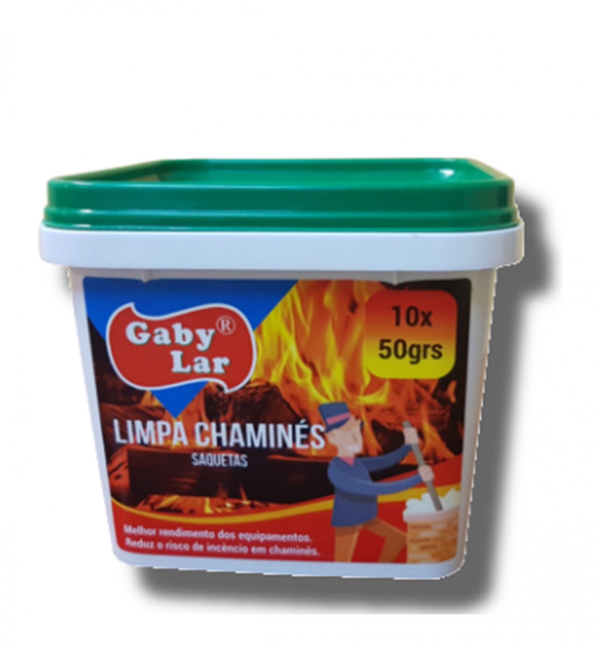 GABYLAR SAQUETA LIMPA CHAMINÉS 50G PACK 10