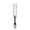Garfo Nylon Living Preto / Branco 32cm