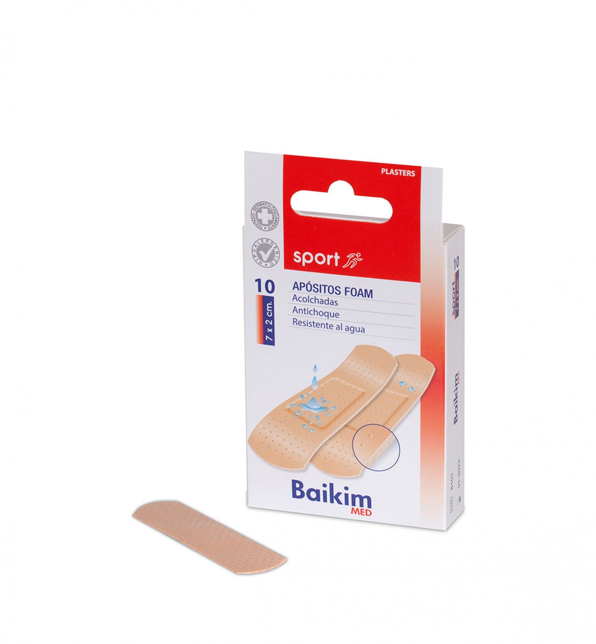 Pensos Adesivos Baikim 7X2CM Pack 10