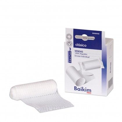 Ligadura Baikim 3X7CM Pack 3 Ligadura Baikim 3X7CM Pack 3