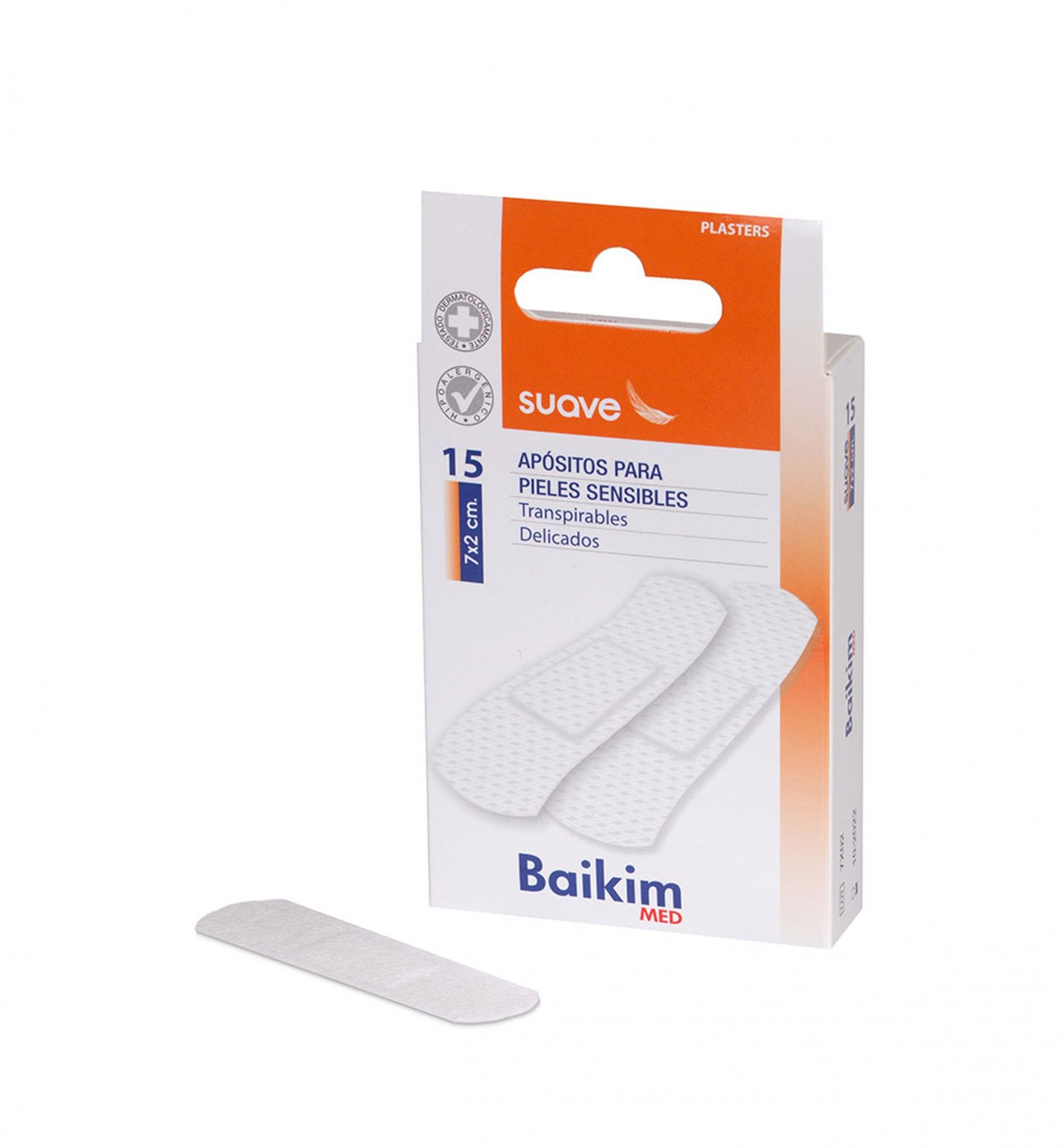 Pensos Adesivos Baikim 7X2CM Pack 15