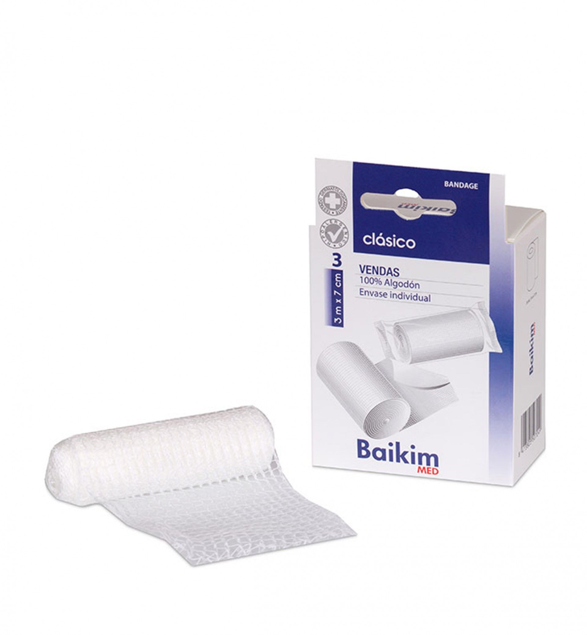 Ligadura Baikim 3X7CM Pack 3