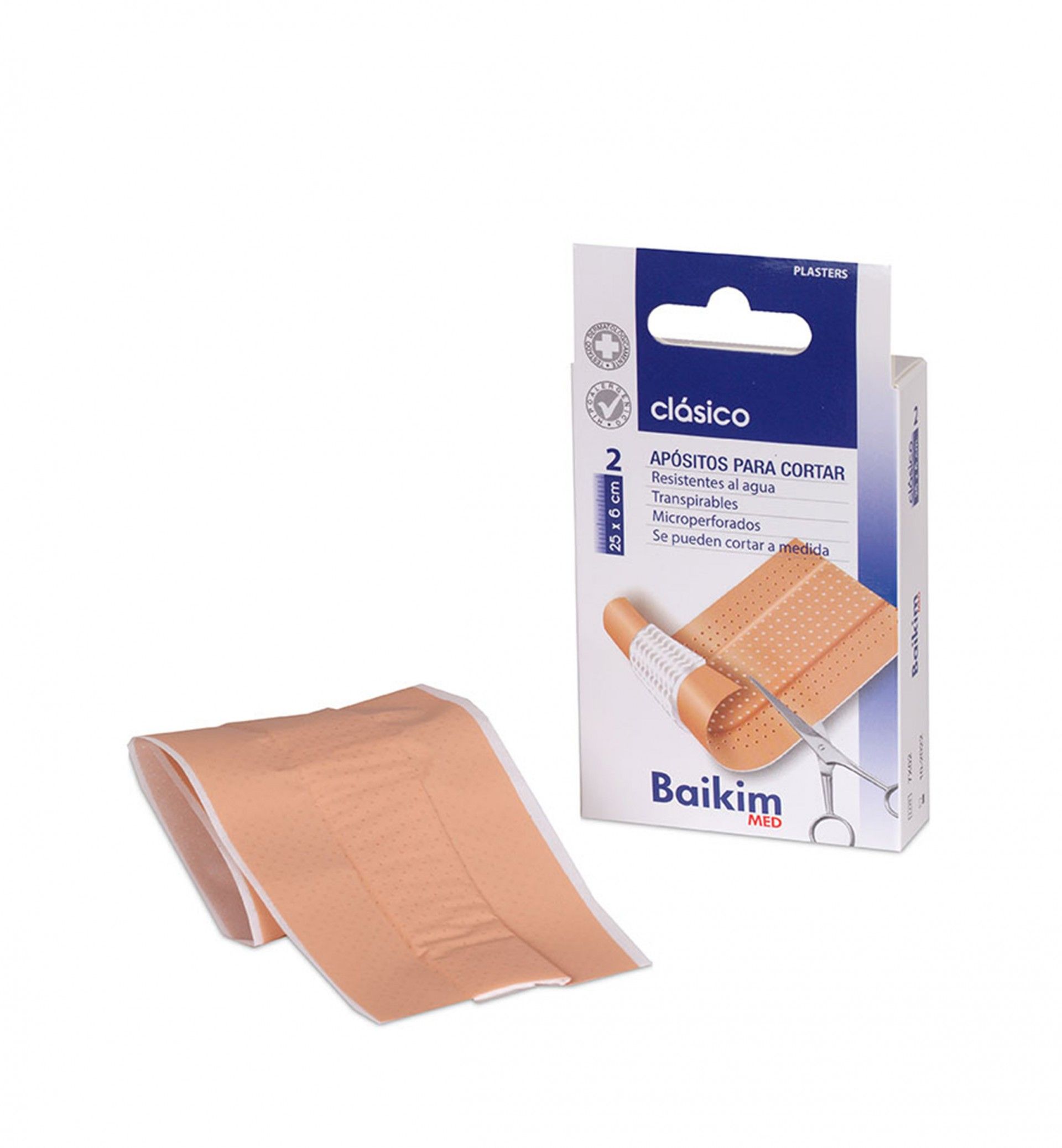 Pensos Adesivos Baikim 25X6CM Pack 2