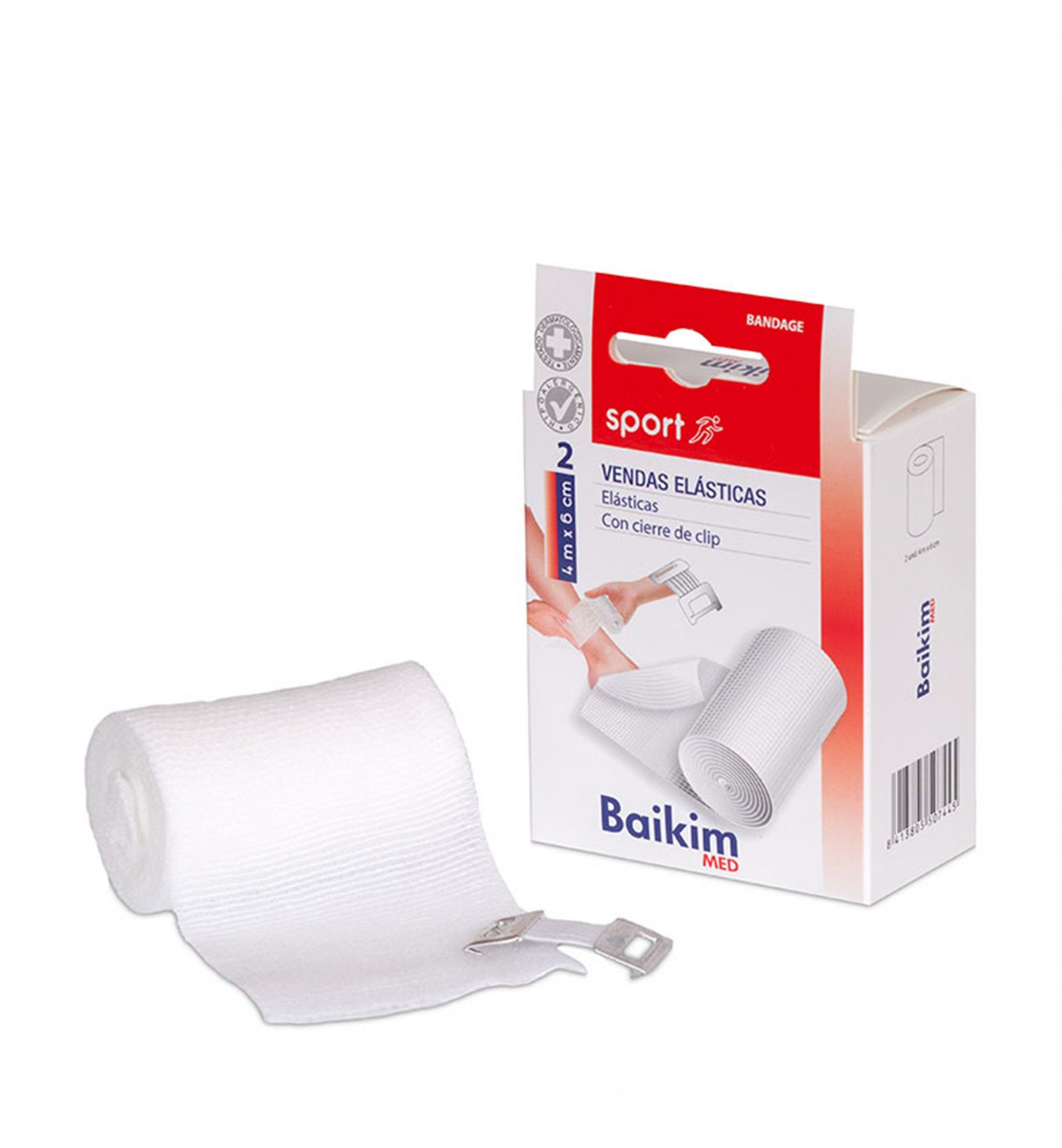 Ligadura Baikim Elástica 4X6CM Pack 2