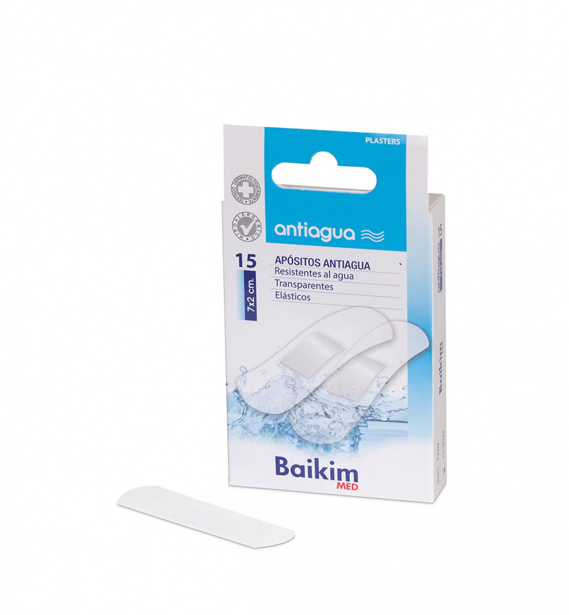 Pensos Anti Água Baikim 7X2CM Pack 15