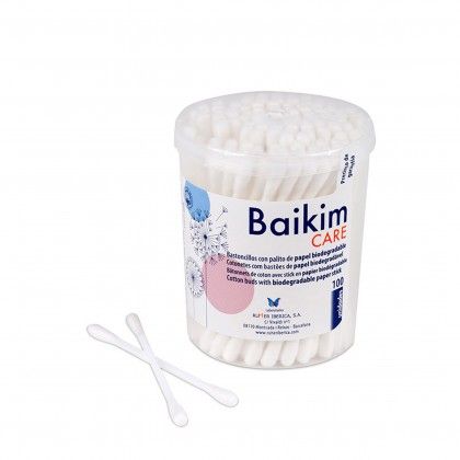 Cotonetes Baikim Algodo 100 Unidades