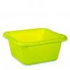 Bacia Plstico Quadrado Verde 8l 31X31X14cm