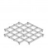 Base Quentes Inox Quadrado 23X23X2.5cm
