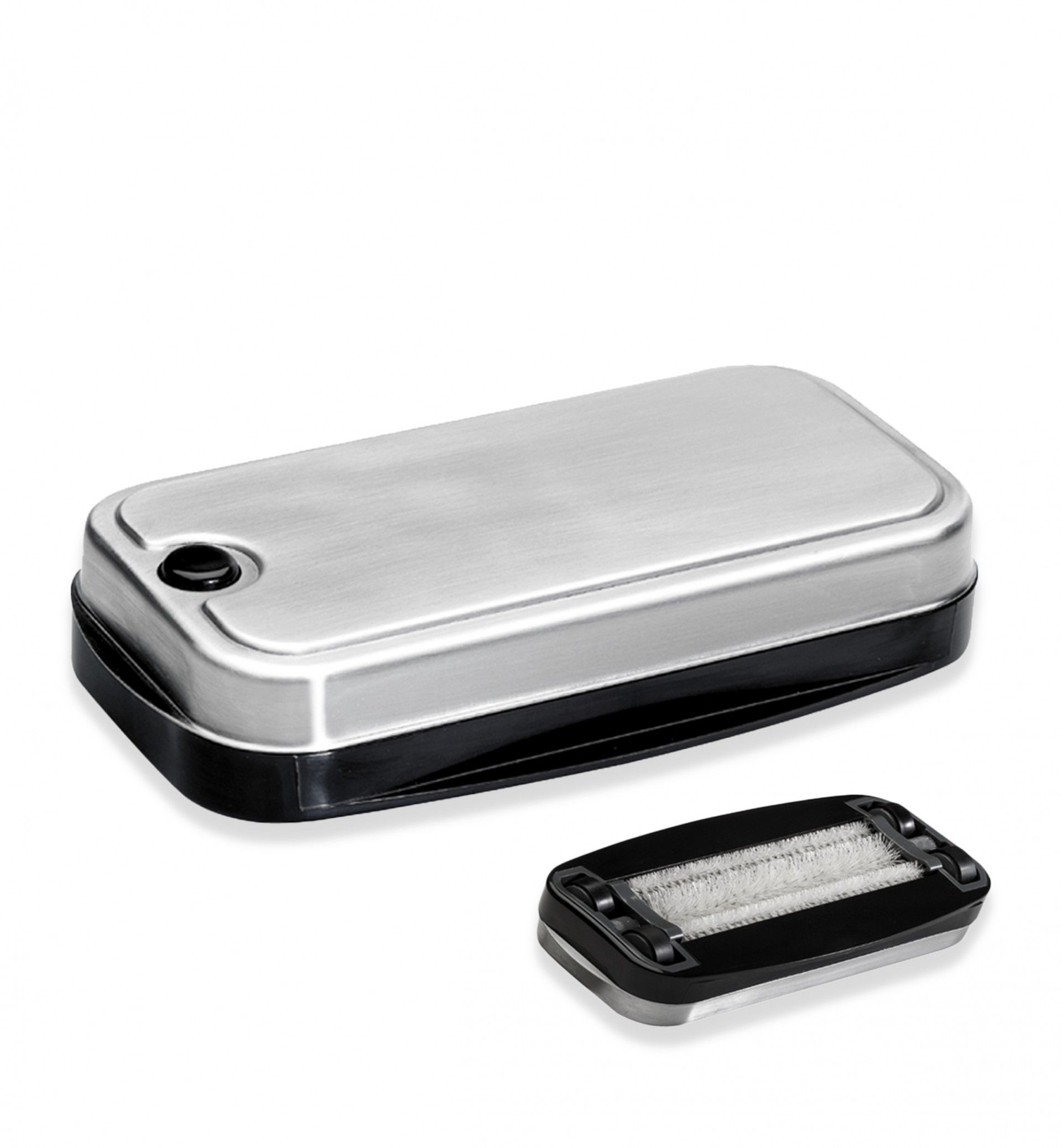 Apanha Migalhas Escova Inox 9.5X16.5X4cm