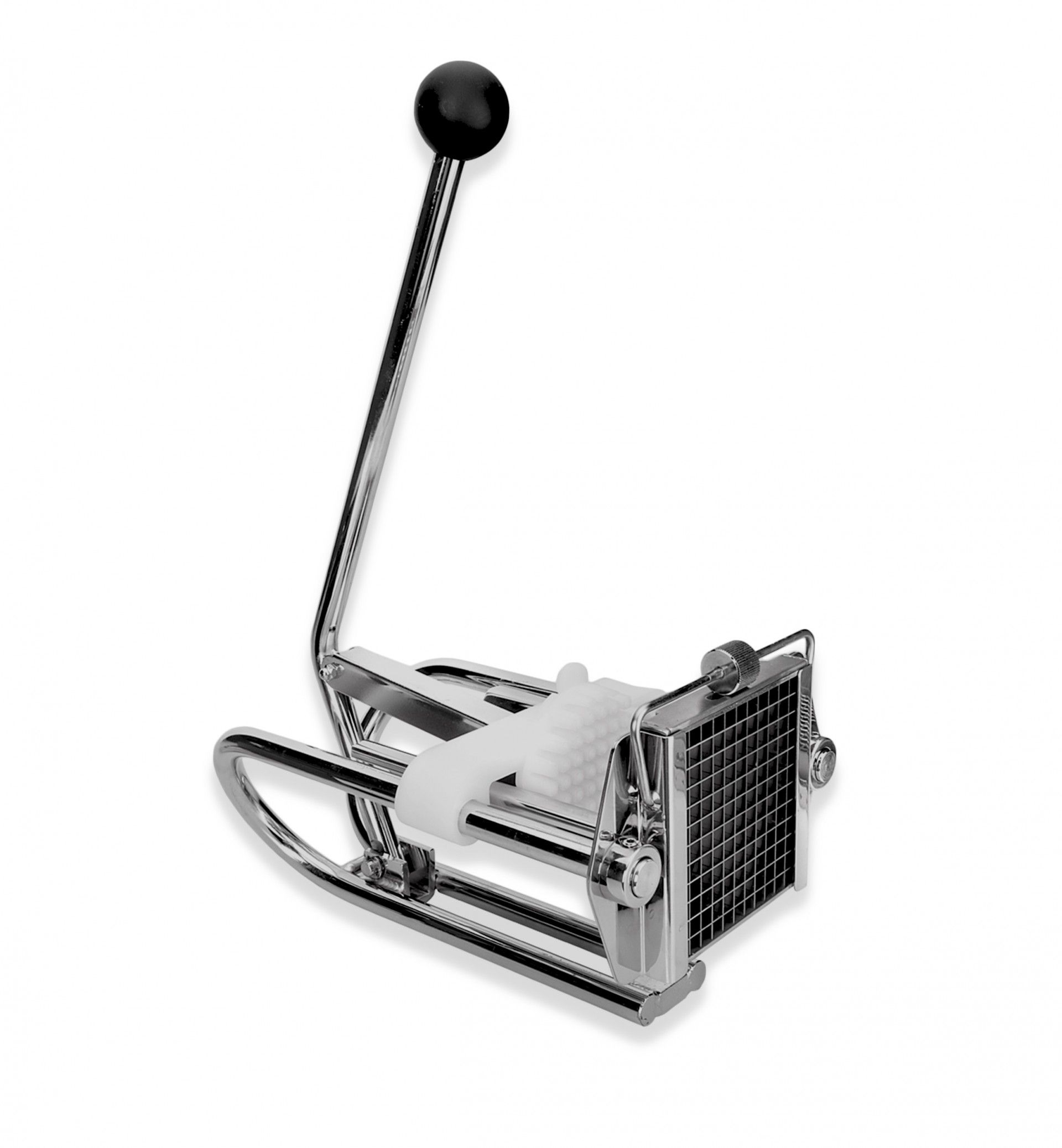 Corta Batatas Alumínio com 3 Lâminas Cinzento