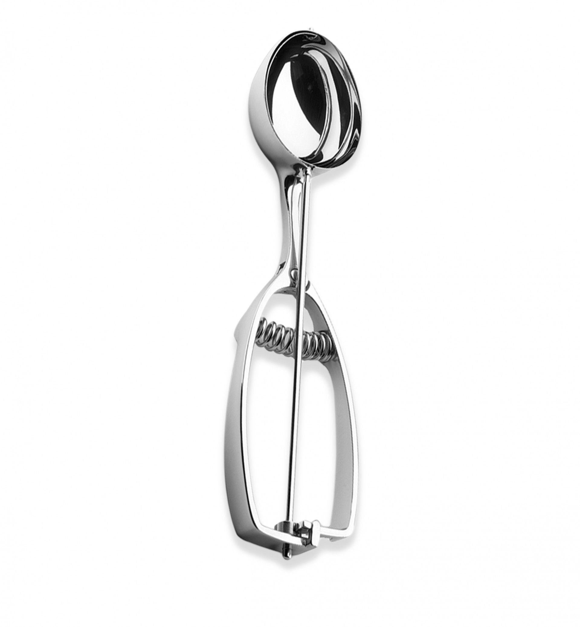 Colher Gelado Inox Oval 5.3X4.1cm