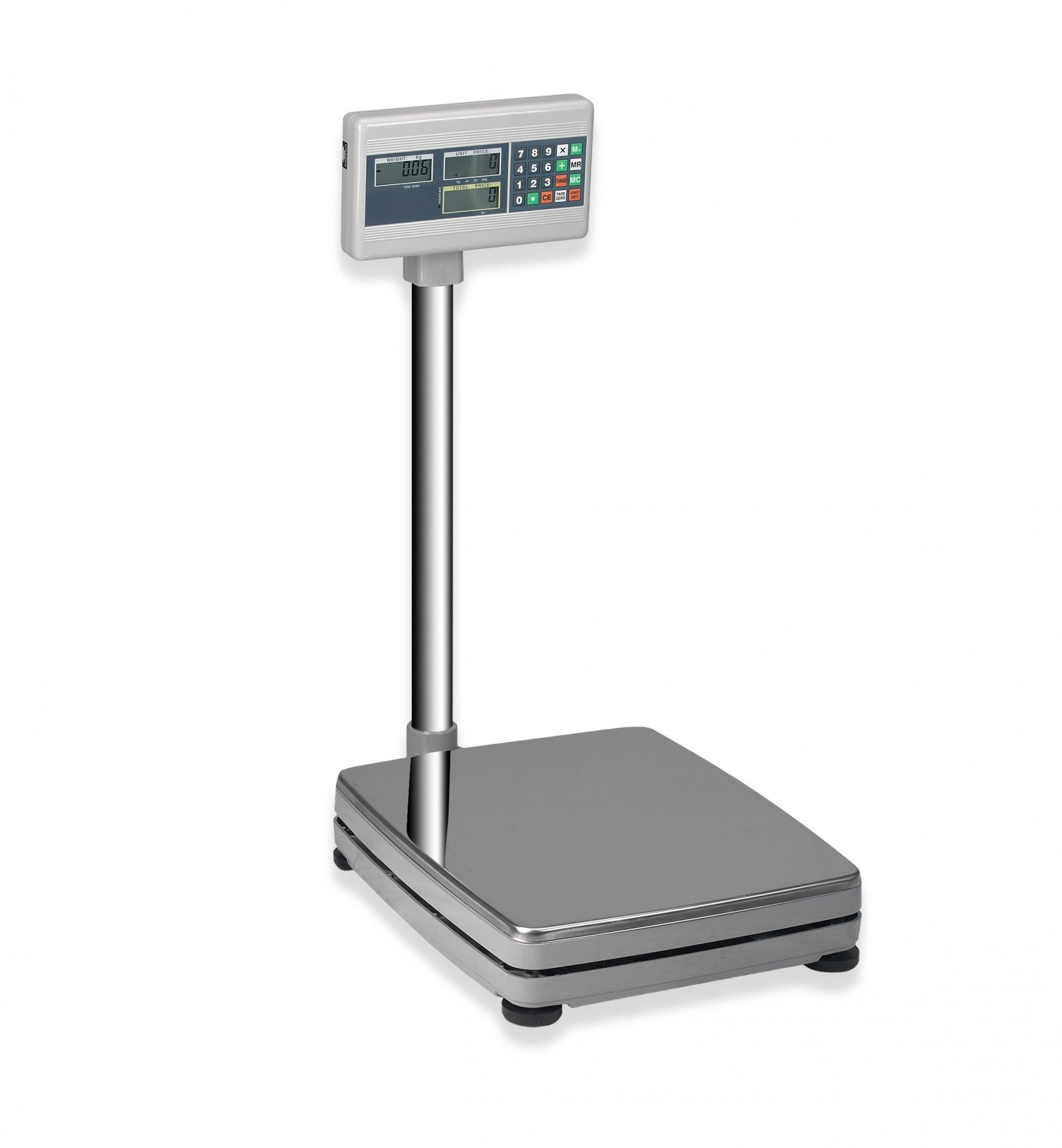 Balança Profissional Eletrónica com Base Quadrada 150kg