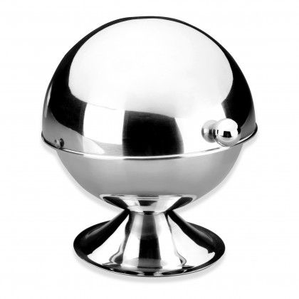 Aucareiro Inox Esfera 600ml 14cm