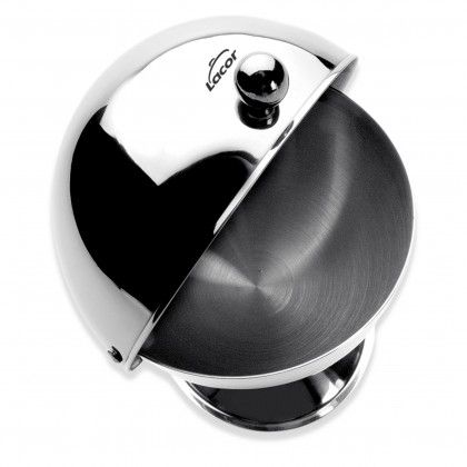 Aucareiro Inox Esfera 600ml 14cm