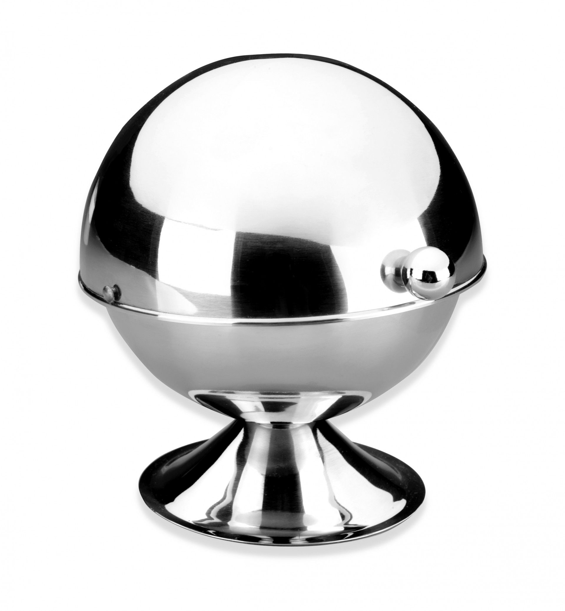 Açucareiro Inox Esfera 600ml 14cm