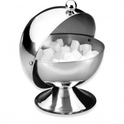 Aucareiro Inox Esfera 600ml 14cm
