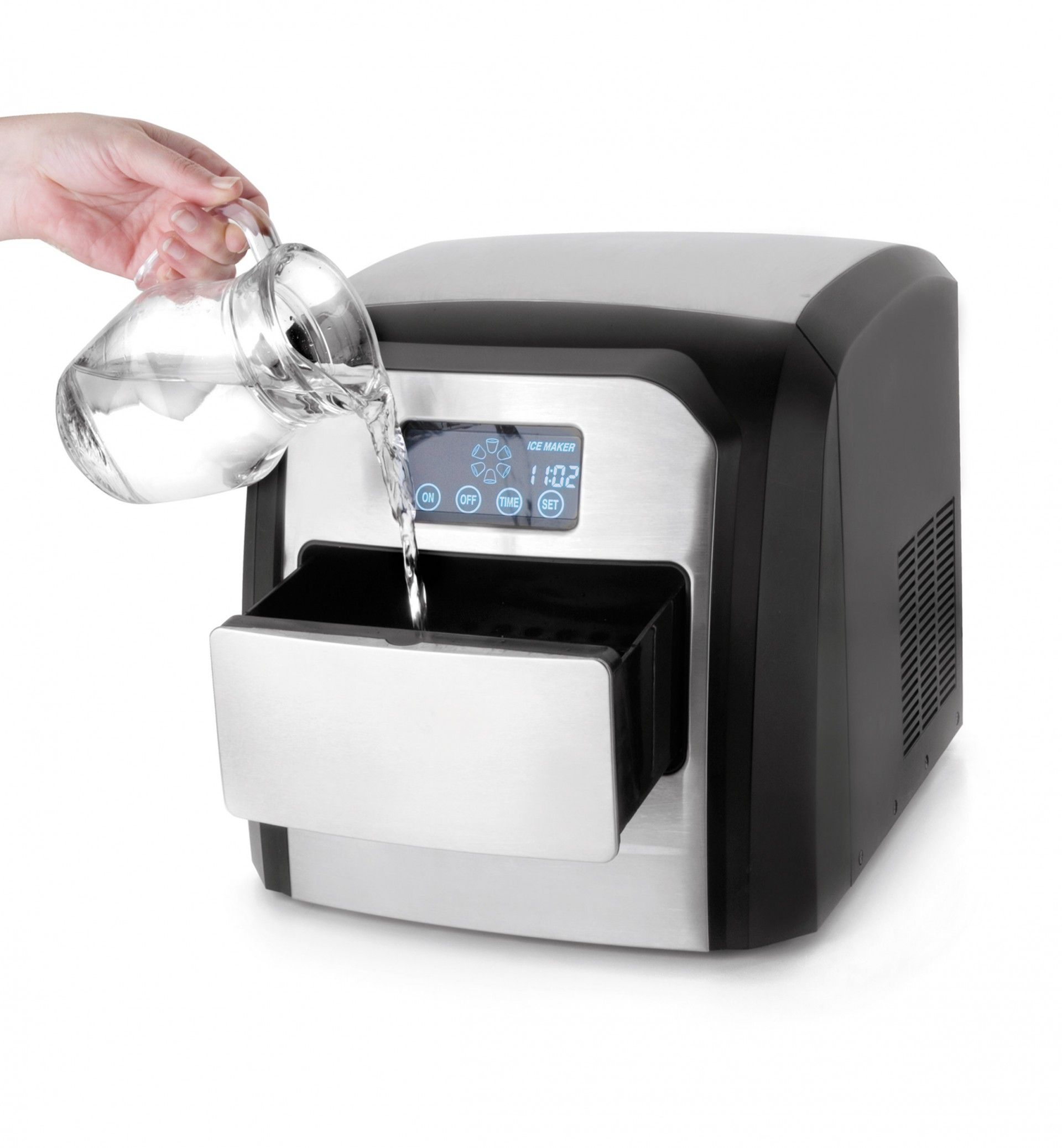 Máquina Fazer Gelo 10/12kg 150W 1500ml 32X32X38cm