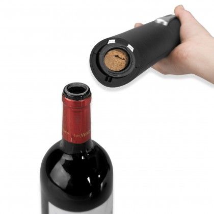 Saca-Rolhas El�trico com Base Carregamento 1.2W 12X32cm