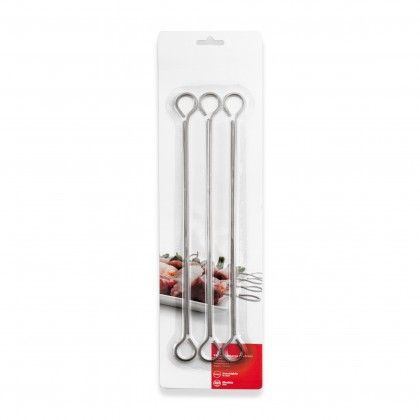 Espeto Inox Espetadas 20cm Pack 6