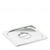 Tampa Inox com Orif�cio Container Gn 1/3