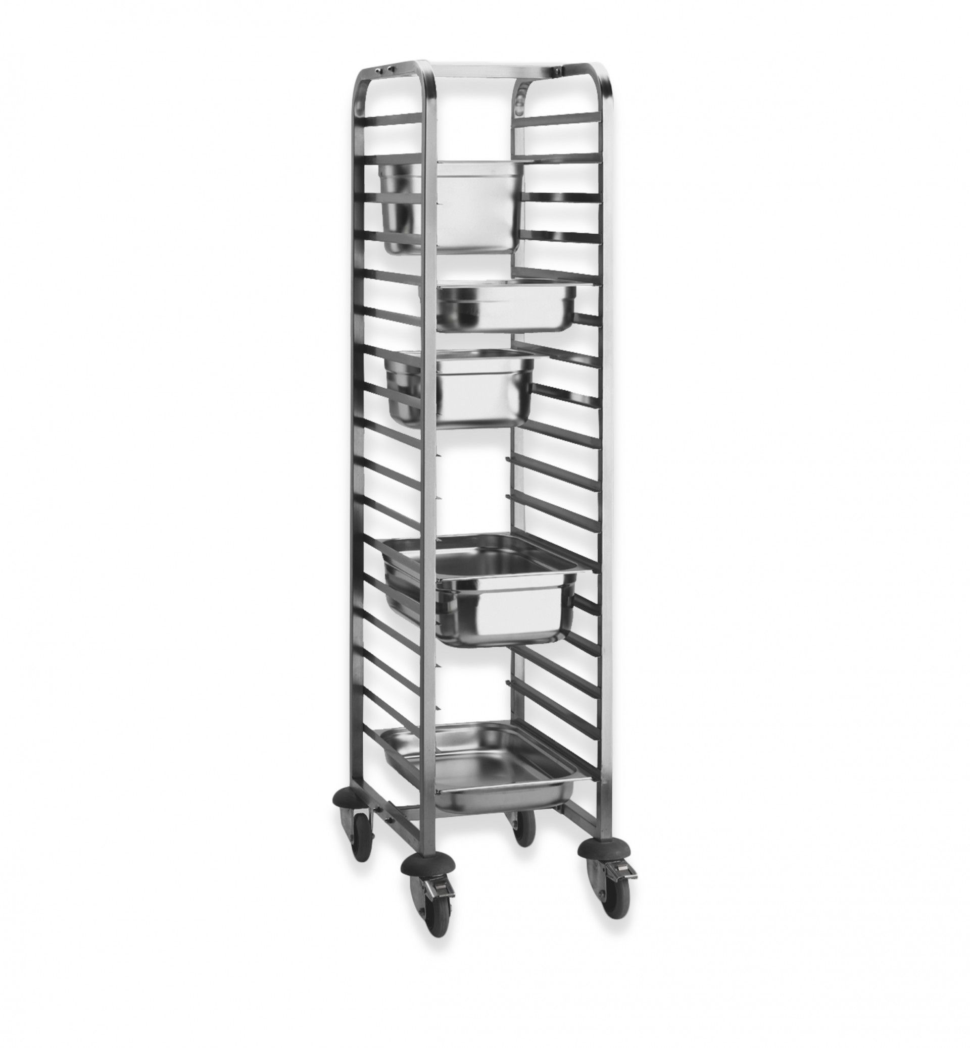 Carro Porta Bandejas Lacor 45X62X172cm
