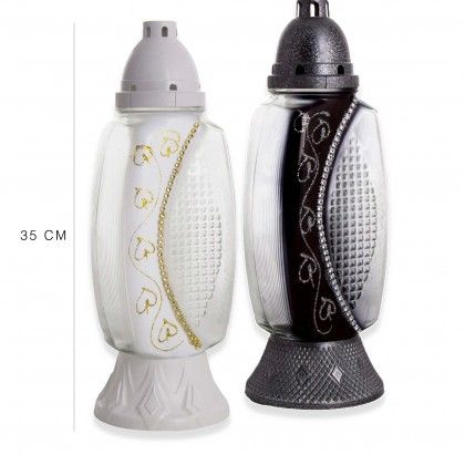 CANDEEIRO VIDRO 35CM Z93